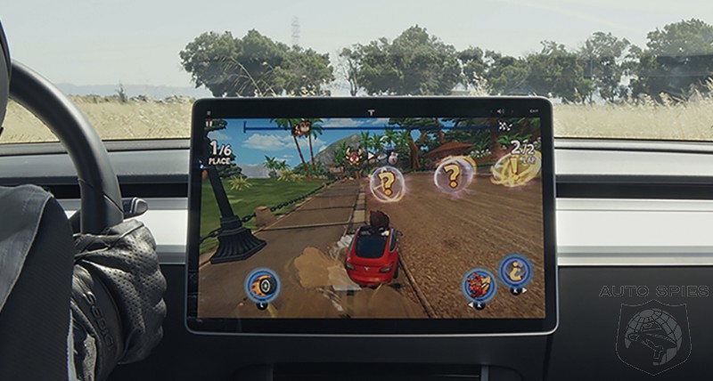 Tesla Shuts Down Passenger Play Of Video Games